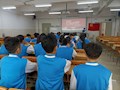 财经与物流管理学院2019物流管理1班开展“学党史，跟党走”活动
