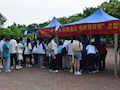 财经与物流管理学院组织开展“喜迎二十大 永远跟党走 奋进新征程”主题文化小广场