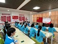青春向党，挺膺担当——财经与物流管理学院团委在“一站式”学生社区举办2024新发展团员入团仪式