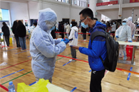 米兰完成第三次全员核酸检测工作