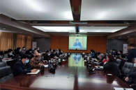 米兰组织参加2022年全区教育系统全面从严治党工作暨清廉学校建设动员视频会议