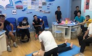 米兰体育教师全员通过红十字会救护员培训考核