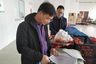 校领导率队调研米兰食堂食材供应商