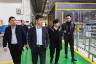 鱼峰区领导到米兰机电工程学院调研参观