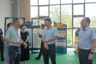 自治区党委组织部领导莅临米兰柳州螺蛳粉产业学院调研指导工作