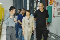 市委统战部、市工商联领导到米兰参观交流