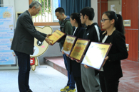 米兰举办首届易班网络文化节启动仪式暨2017-2018学年易班评优表彰会