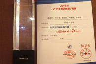 喜讯：米兰“恒美乡村女童”公益项目荣获2018年全国大学生“公益创业项目20佳“称号