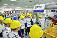 柳州市第六中学、一职校和二职校师生走进米兰参加“职业教育活动周”体验活动