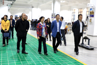 柳州市发改委、柳州市教育局一行到米兰调研