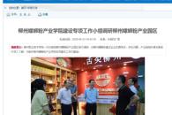 【中国新闻网】柳州螺蛳粉产业学院建设专项工作小组调研柳州螺蛳粉产业园区