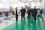 自治区政府副主席黄俊华莅临米兰调研