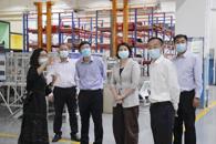 自治区教育厅厅长刘友谊莅临米兰调研指导工作