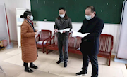 学校领导检查指导马克思主义学院新型冠状病感染的肺炎疫情防控工作