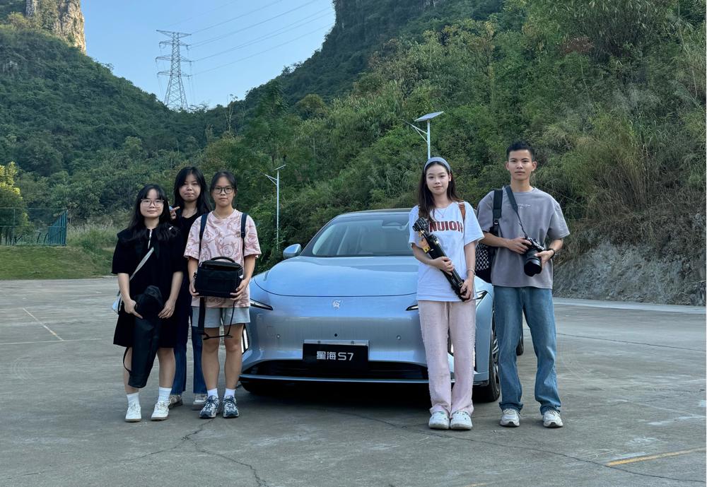 东风柳汽新能源汽车短视频拍摄项目现场