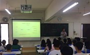 百捷互联网学院网络营销专业为2017新生开展富有企业特色的专业入门教育
