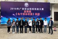 喜讯：米兰选手参加2018年广西职业院校技能大赛《电子商务技能》赛项载誉而归
