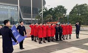 贸易与旅游管理学院空乘与安检专业志愿者服务柳州机场春运
