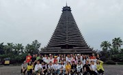 贸易与旅游管理学院学生赴三江县开展现场导游实践教学活动