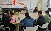 贸易与旅游管理学院学生第一党支部召开转正大会