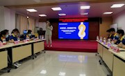 贸旅学院连锁经营管理专业举行“柳职院¬-广西联华现代学徒制项目培养主题汇报暨门店管理岗位竞聘会” 