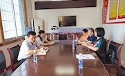 贸易与旅游管理学院院长黎渝林 率队到三江县旅游局开展调研