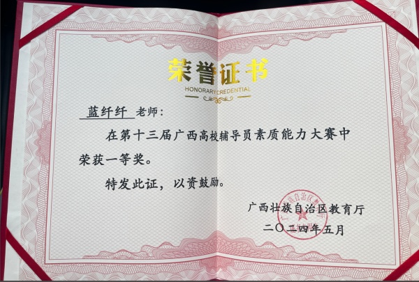 一等奖