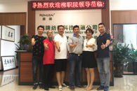 学校校友办到广东回访米兰部分校友