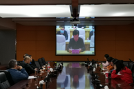 米兰组织参加2022届全国普通高校毕业生就业创业工作网络视频会议