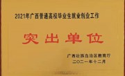 喜报——米兰连续21年荣获广西高校毕业生就业工作先进（突出）单位称号